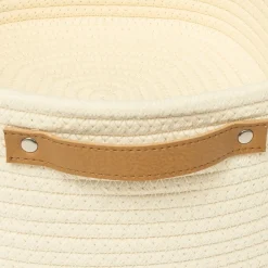 5five Set de 3 paniers, Ivoire