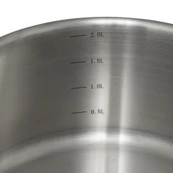 5five Set de Casseroles en inox, 16/18/20 cm