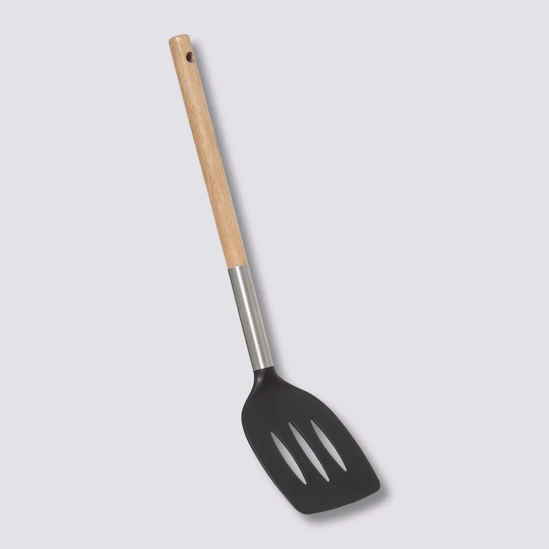 5five Spatule en nylon - Bois, Noir