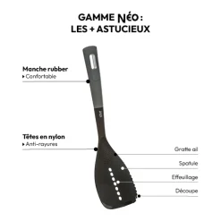 5five Spatule en nylon, Gris anthracite
