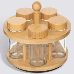 5five Support à épices, 5 emplacements, D.17 cm