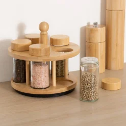 5five Support à épices, 5 emplacements, D.17 cm