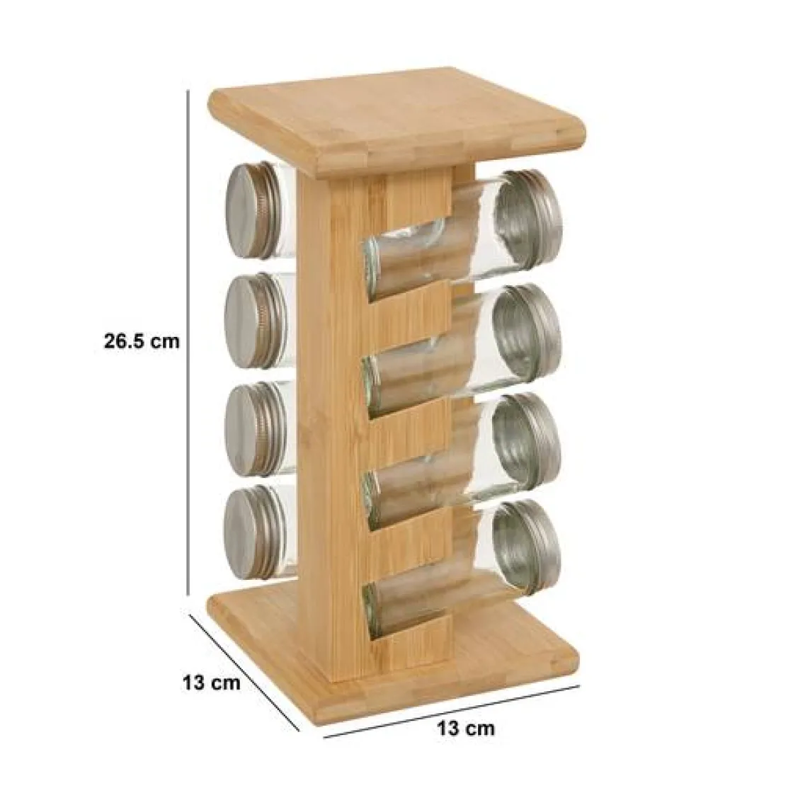 5five Support à épices, 8 emplacements, H.26,5 cm