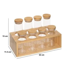5five Support à épices, 8 emplacements