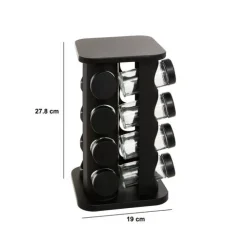 5five Support à épices, 16 emplacements, L.19 cm