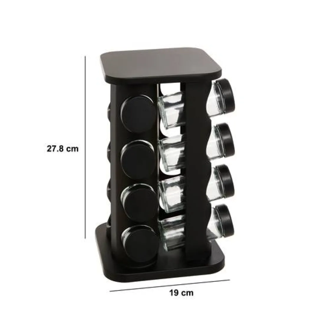 5five Support à épices, 16 emplacements, L.19 cm