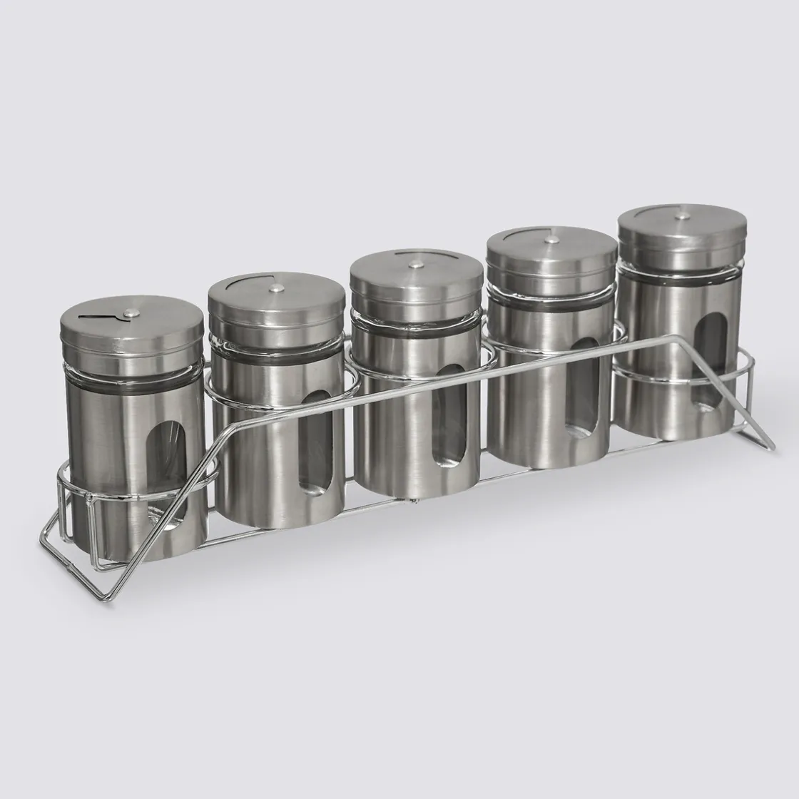 5five Support métal 5 pots à épices