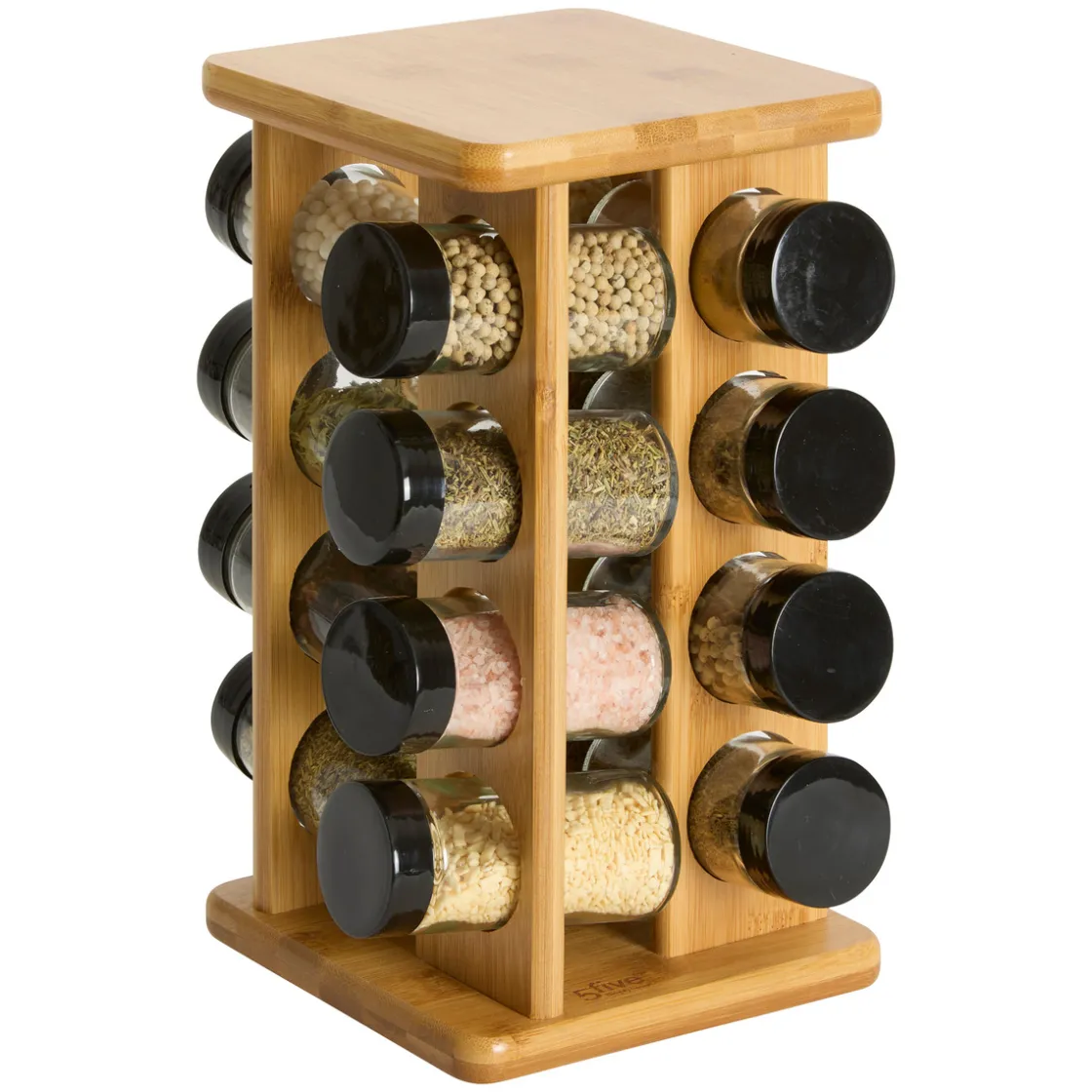 5five Support rotatif 16 pots à épices