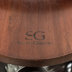 5five Support rotatif acacia 16 pots à épices