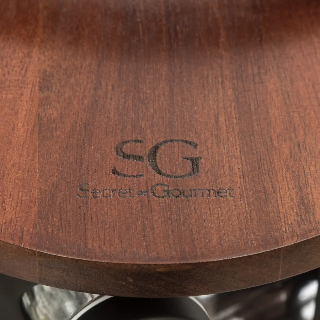 5five Support rotatif acacia 16 pots à épices