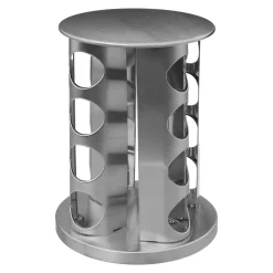 5five Support rotatif inox 16 pots à épices