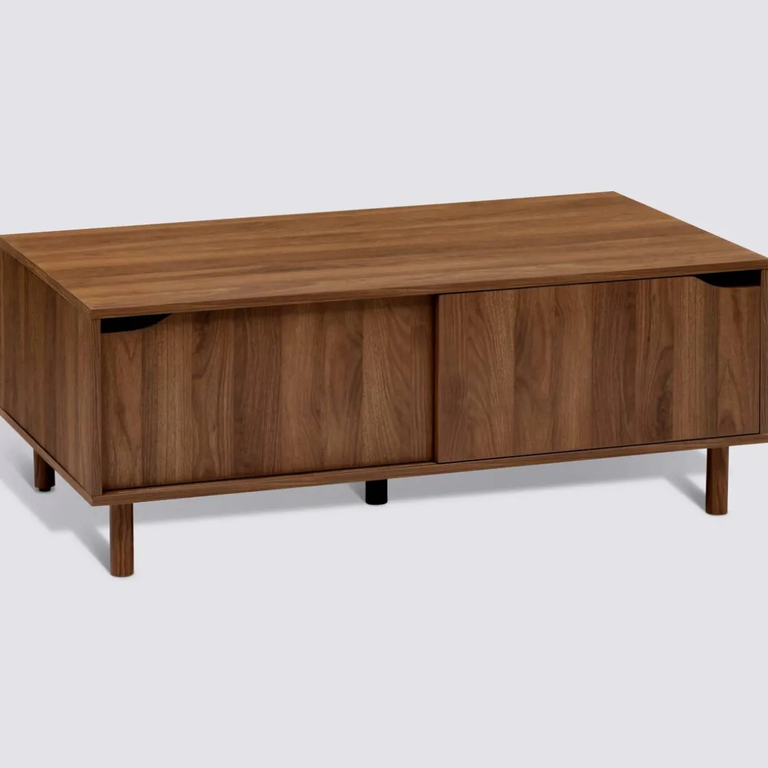 5five Table basse, 2 portes, Marron