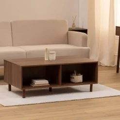 5five Table basse, 2 portes, Marron