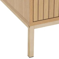 5five Table basse 1 tiroir, Effet bois naturel