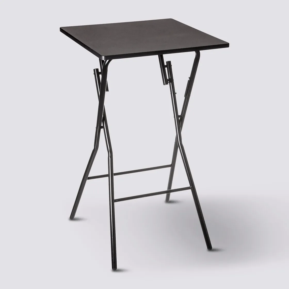 5five Table de bar pliante 2 places, Noir