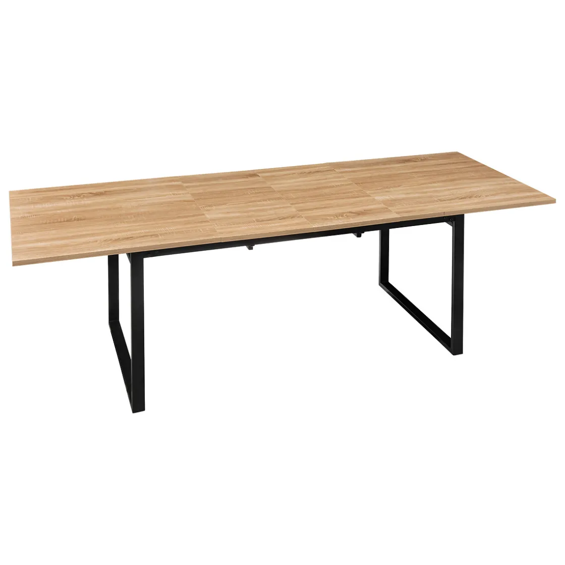 5five Table extensible 6/8 personnes, Effet chêne naturel