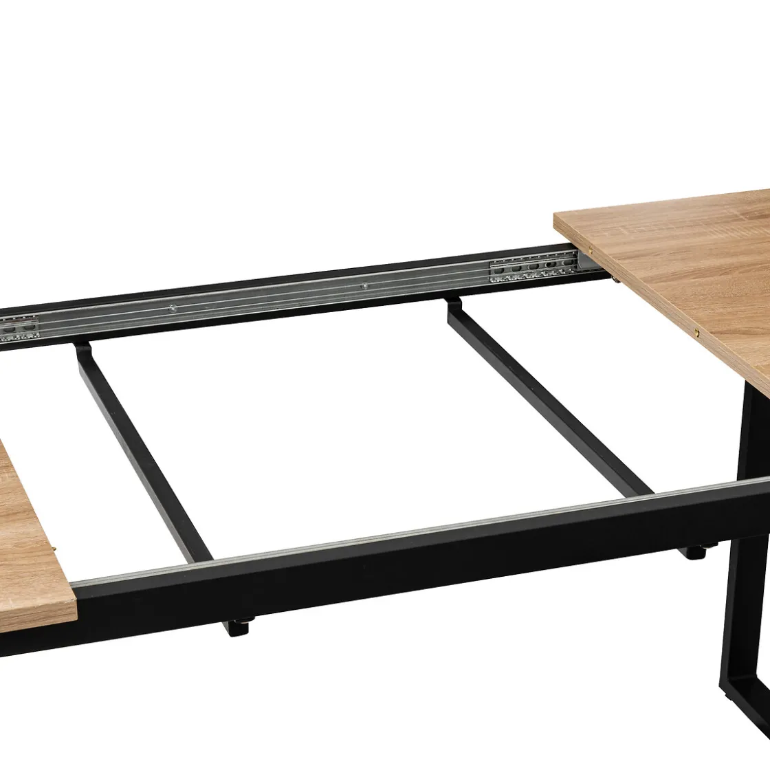 5five Table extensible 6/8 personnes, Effet chêne naturel