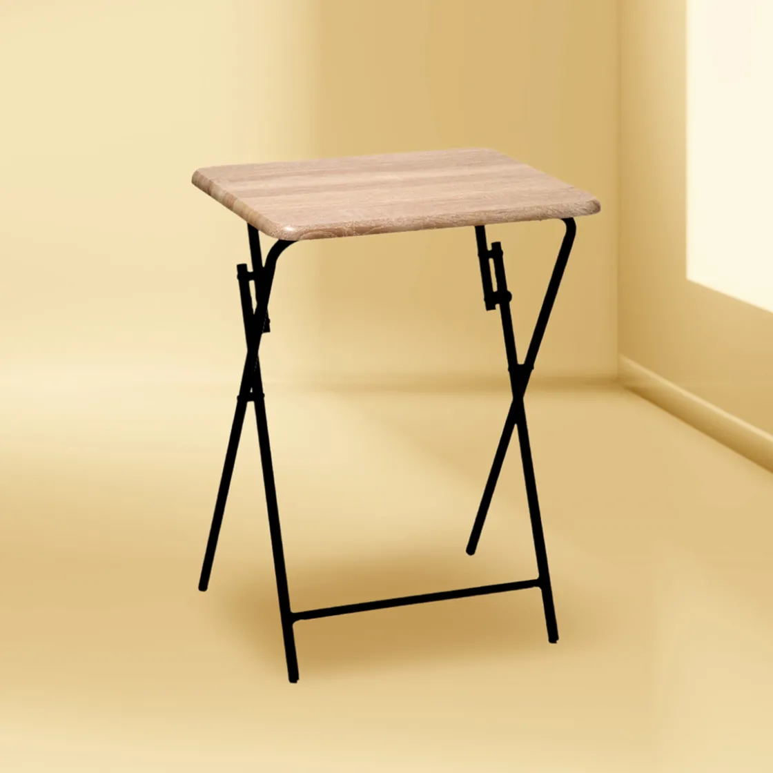 5five Table pliante 1 place, Effet bois