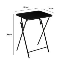 5five Table pliante 1 place, Noir