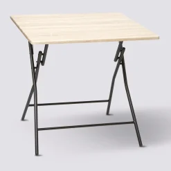 5five Table pliante 4 places, Effet bois