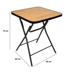 5five Table pliante renforcée, Beige