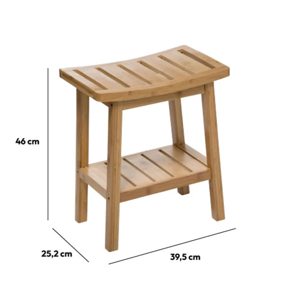5five Tabouret banc, Bambou