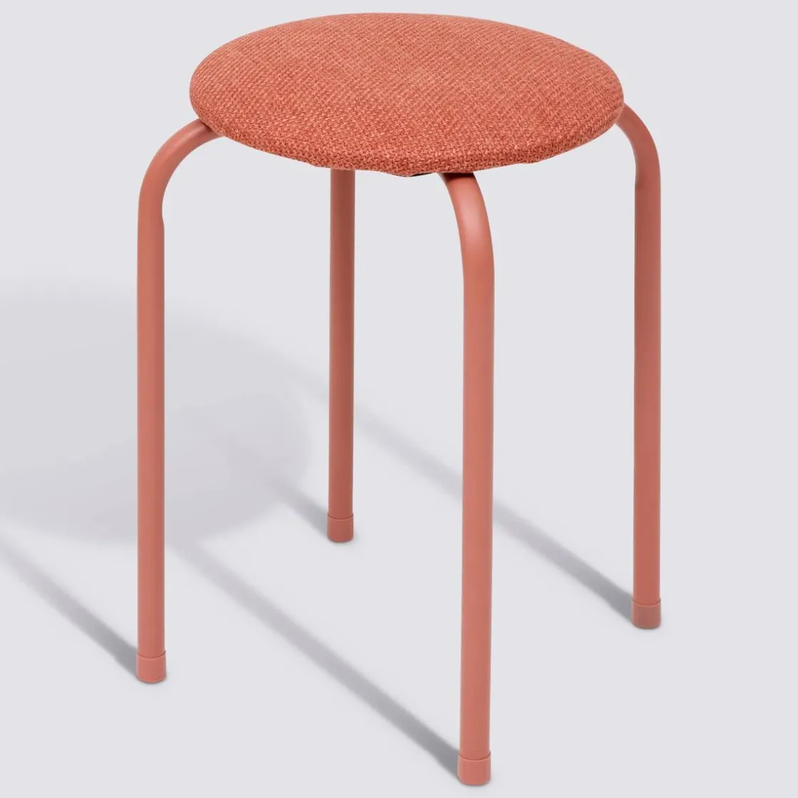 5five Tabouret, Rose Foncé