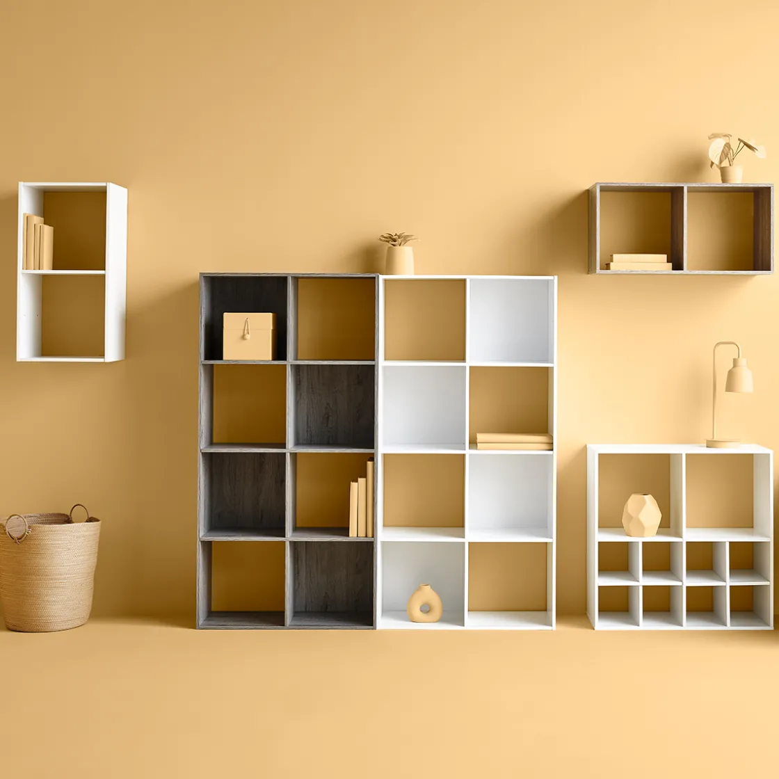 5five Étagère 4 cases, Blanc