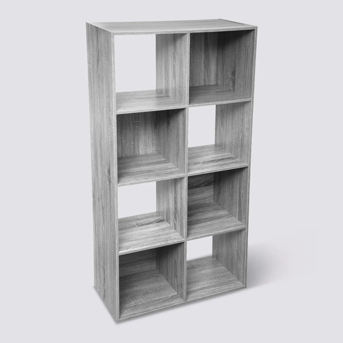 5five Étagère 8 cases, Effet chêne gris