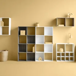 5five Étagère 8 cases, Effet chêne gris