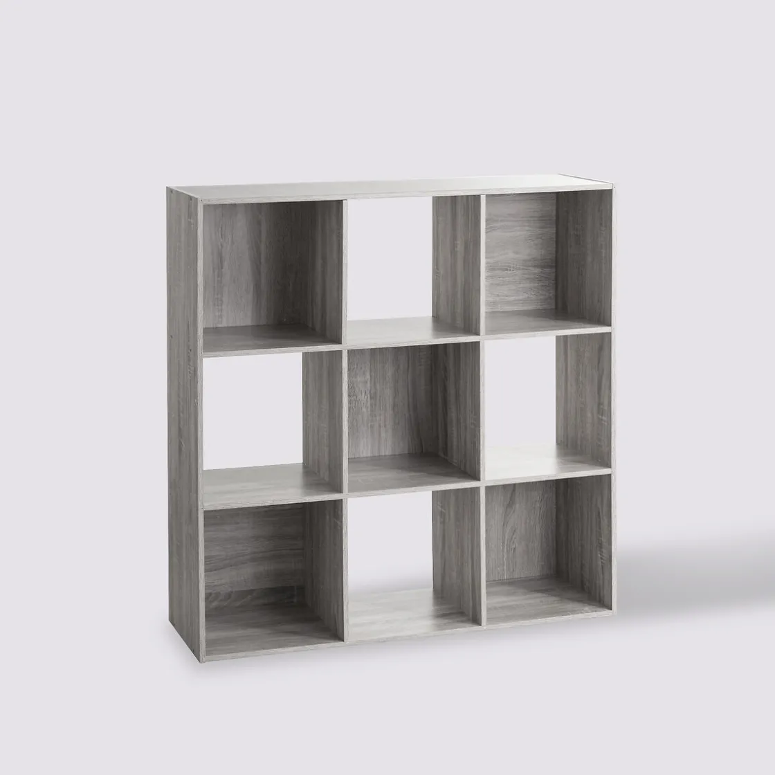 5five Étagère 9 cases, Effet chêne gris