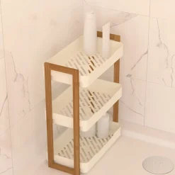 5five Étagère 3 niveaux, Bambou