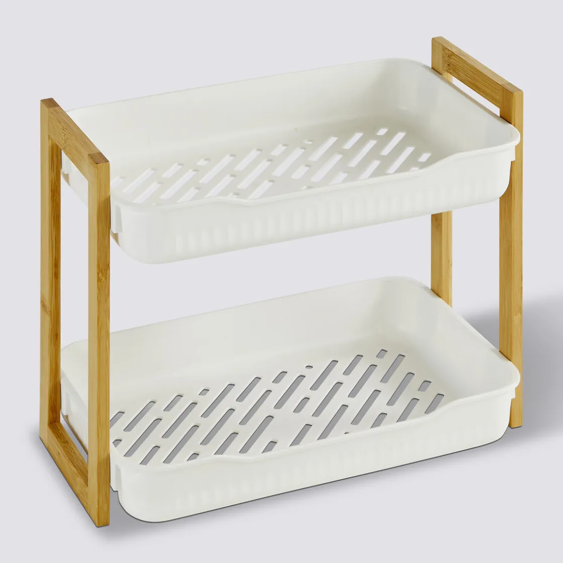 5five Étagère 2 niveaux, Bambou