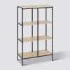 5five Étagère 4 niveaux 116x68,8cm, Effet bois
