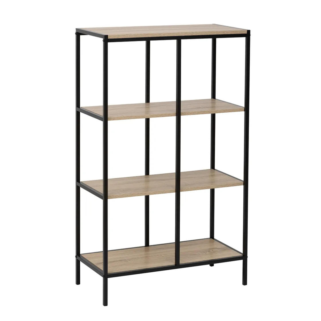 5five Étagère 4 niveaux 116x68,8cm, Effet bois