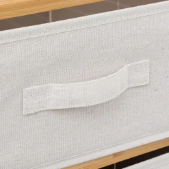 5five Étagère avec 3 paniers, Bambou