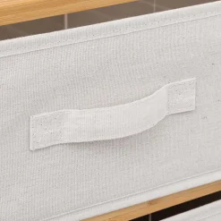 5five Étagère avec 5 paniers, Bambou