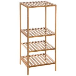 5five Étagère colonne 3 niveaux, Bambou
