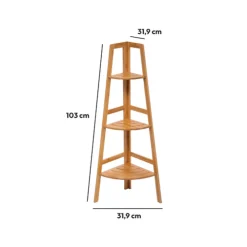 5five Étagère d'angle 3 niveaux