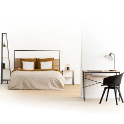 5five Étagère d'angle 5 niveaux 180cm, Effet bois