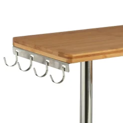 5five Étagère d'angle 3 niveaux, Inox