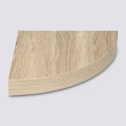 5five Étagère d'angle, Effet chêne naturel