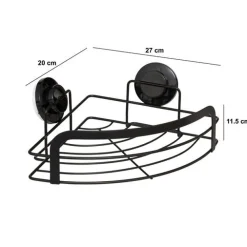 5five Étagère d'angle, Noir