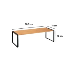 5five Étagère d'appoint 50x18 en bois