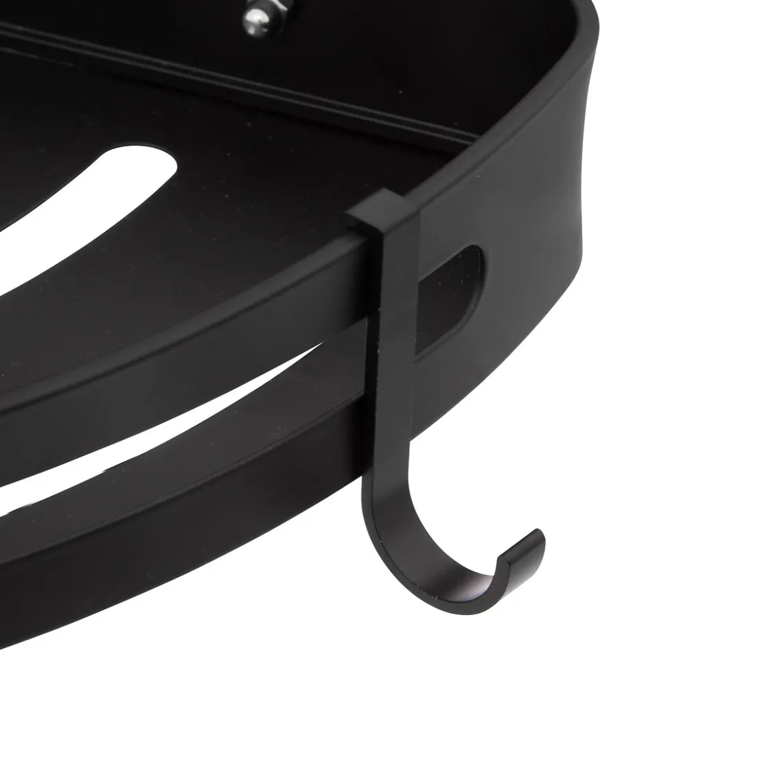 5five Étagère de douche d'angle stick adhésif, Noir