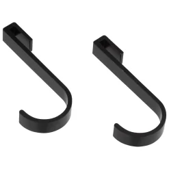 5five Étagère de douche rectangle stick adhésif, Noir