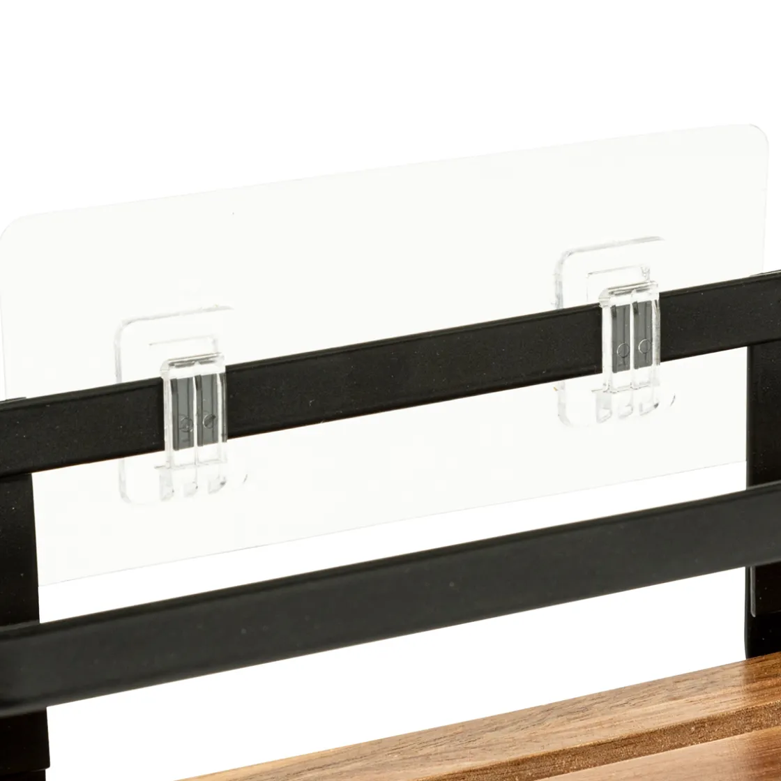 5five Étagère de douche rectangle, Acacia