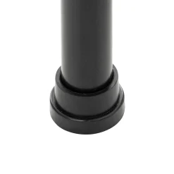 5five Étagère de douche télescopique rectangle, Noir