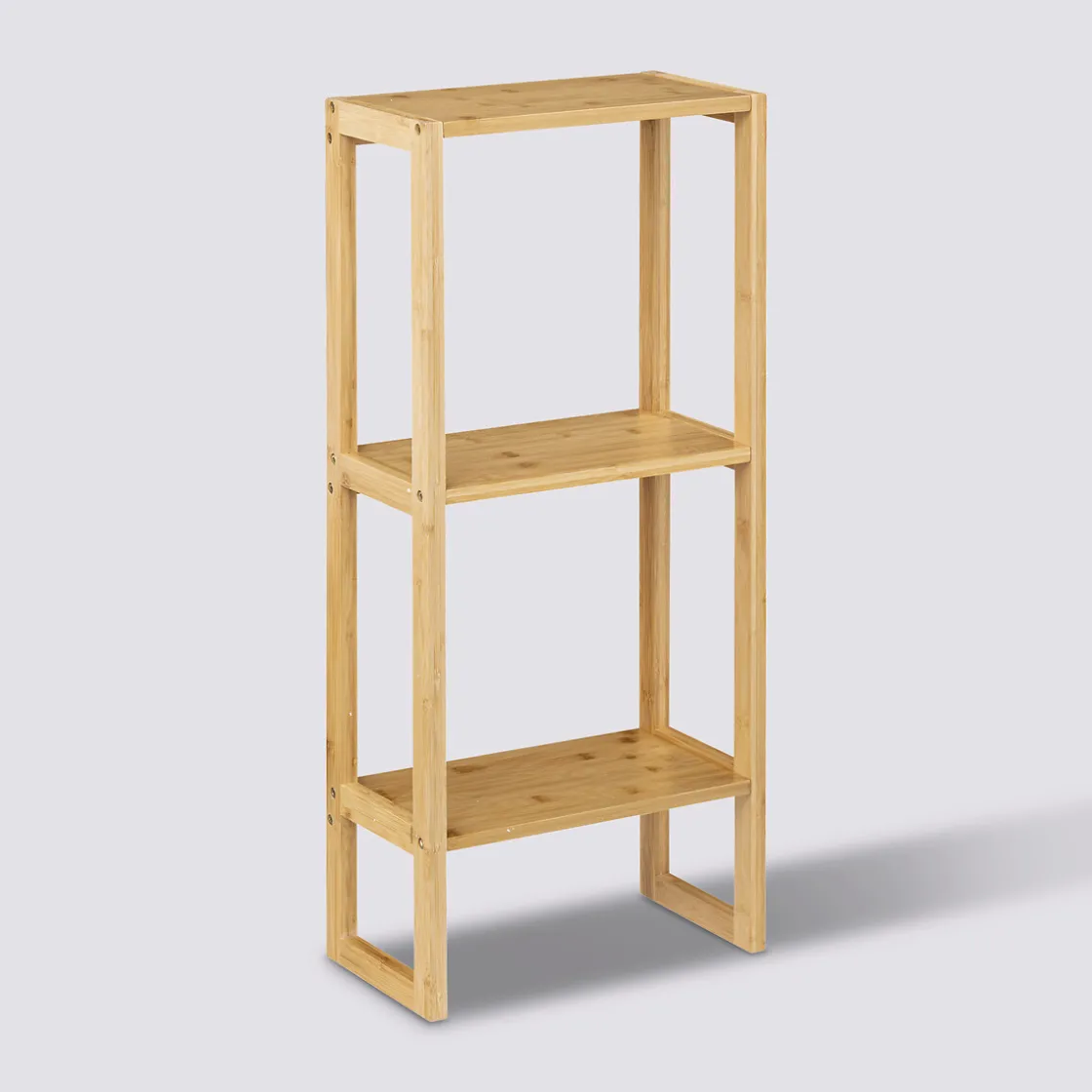 5five Étagère haute 2 niveaux 20cm, Bambou