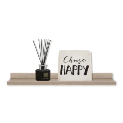 5five Étagère murale 58cm, Effet chêne naturel